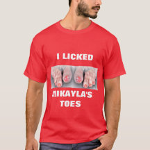 I LICKED MIKAYLA'S TOES