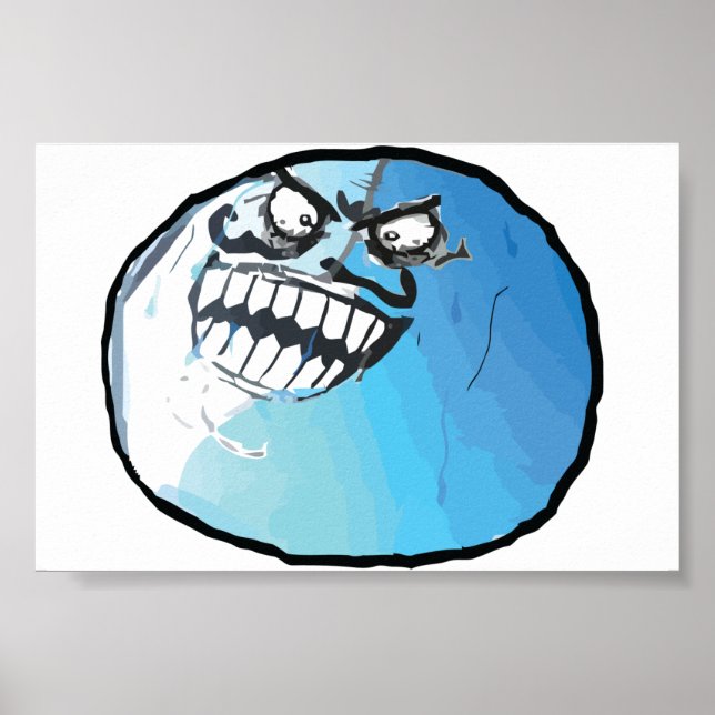 i lied face poster (Front)