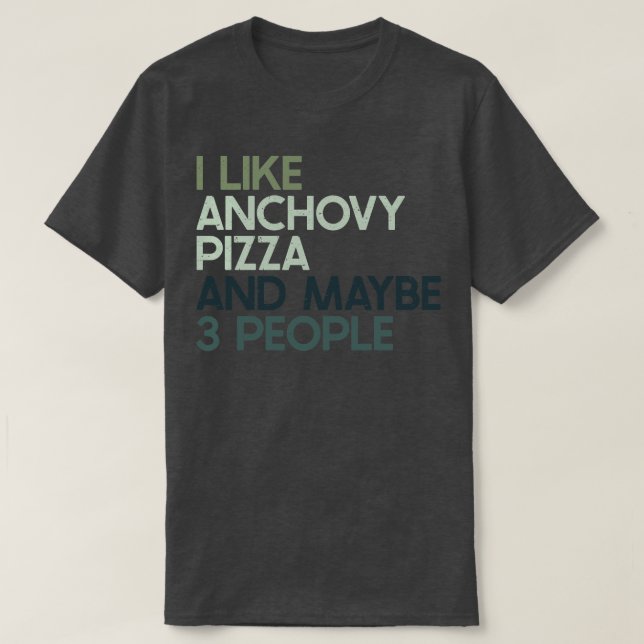 I like Anchovy T-Shirt (Design Front)