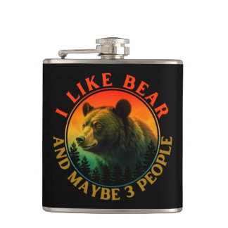 I like bear and maybe 3 people flask