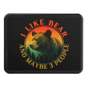 I like bear and maybe 3 people hitch cover