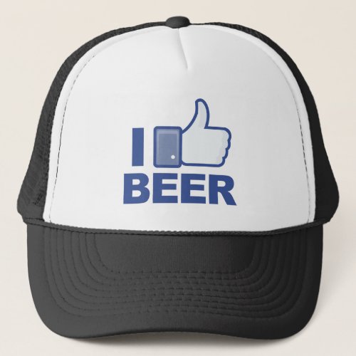 i LIKE beer Trucker Hat