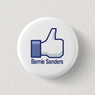 I Like Bernie Sanders Thumbs up Pinback Button