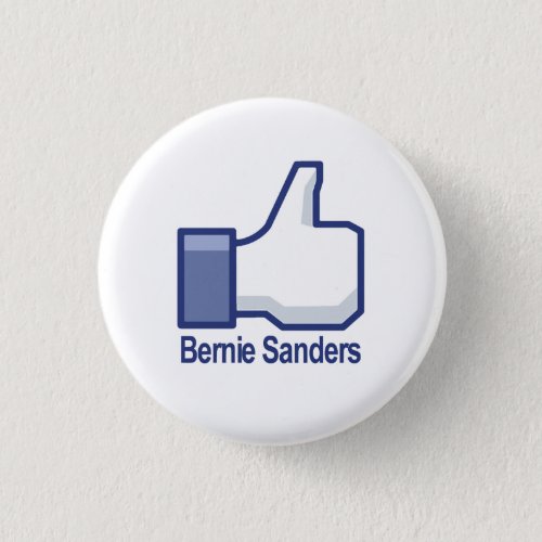 I Like Bernie Sanders Thumbs up Pinback Button