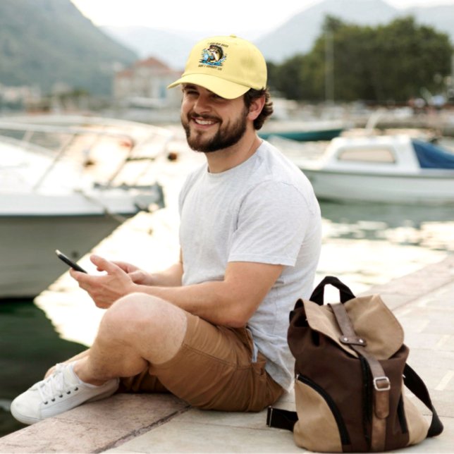 I Like Big Bass And I Cannot Lie Fun Fishing Dad Hat (Creator Uploaded)