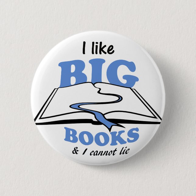 I like Big Books Button (Front)