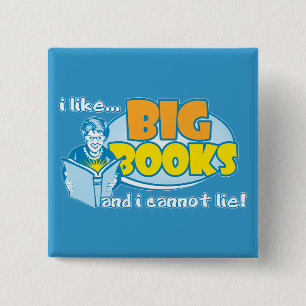 I Like Big Books Button