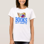 I Like Big Books T-shirt at Zazzle