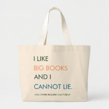 I Like Big Books Tote Bag