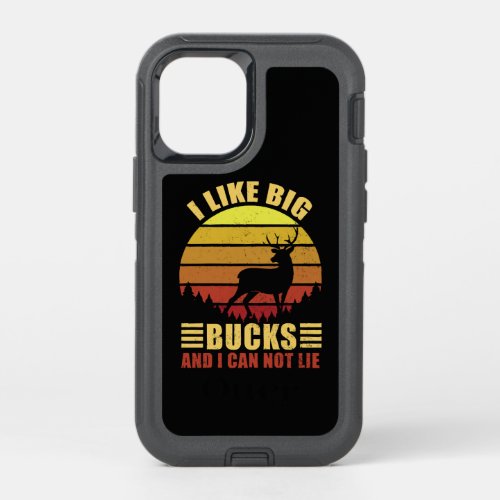 I Like Big Bucks And I Can Not Lie OtterBox Defender iPhone 12 Mini Case