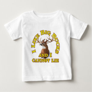 I Like Big Bucks and I Cannot Lie Baby T-Shirt