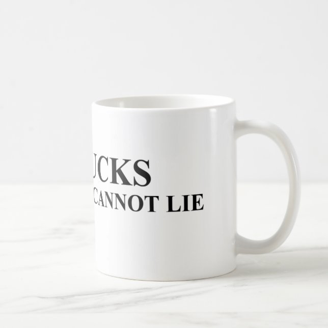 I Like Big Bucks and I Cannot Lie Shirts Coffee Mug (Right)