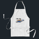 I Like Big Latkes Funny Hanukkah Apron<br><div class="desc">Funny Hanukkah Apron I Like Big Latkes And I Cannot Lie</div>