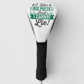 Funny Golf Club Covers for Putter, I Like Big Putts and I Cannot Lie  headcovers, Funny