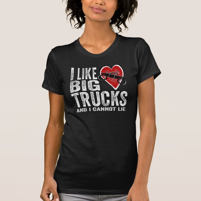 I Like BIG Trucks T-Shirt (Front)
