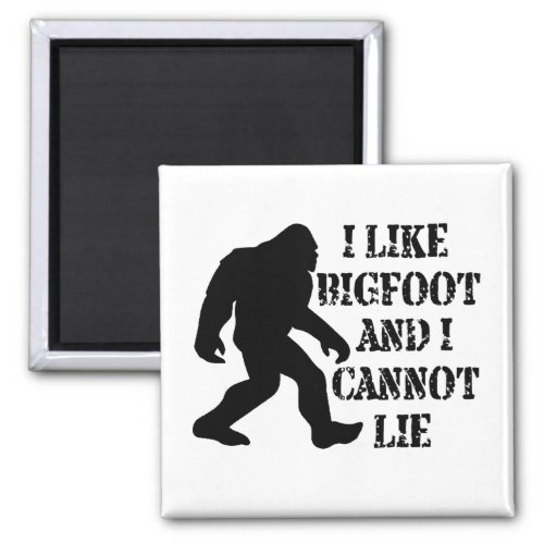 I like Bigfoot and I cannot Lie    Magnet
