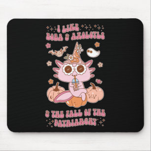 I Like Boba & Axolotls & Fall Of The Patri Mouse Pad