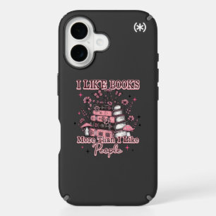 I Like Books More Than.... iPhone 16 Case