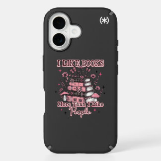 I Like Books More Than....  iPhone 16 Case