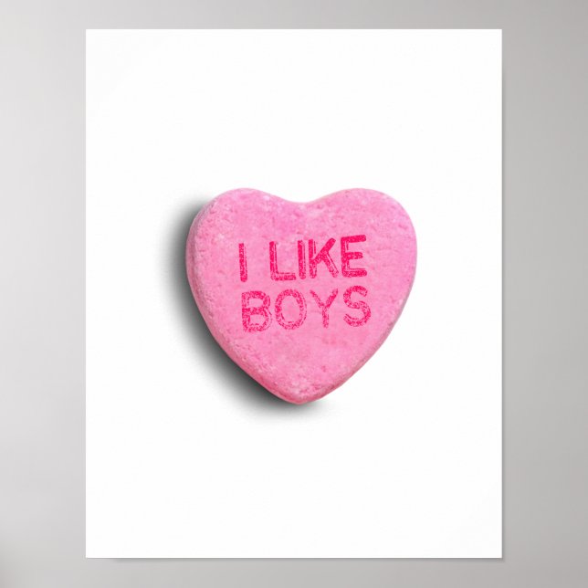 I Like Boys Poster (Front)