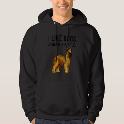 I Like Briard Dogs And Maybe 3 People Hoodie