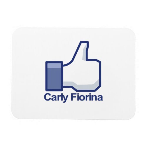 I Like Carly Fiorina Thumbs up Magnet