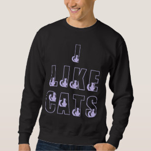 I Like Cats Sweater