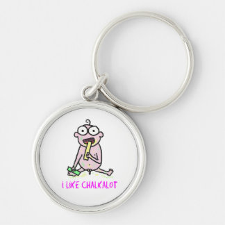 I Like Chalk A Lot Keychain