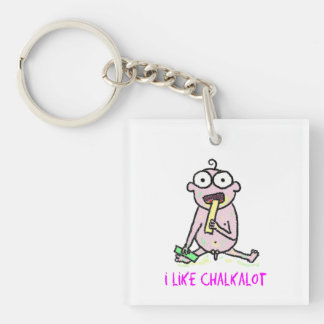 I Like Chalkalot Keychain