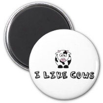 I Like Cows Magnet