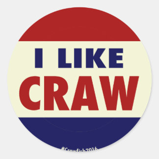 I Like Craw! #Crawfish2016 Sticker
