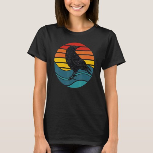 I Like Crows Minimalist Birds T_Shirt