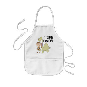I Like Dinos - Boy Tshirts and Gifts Kids' Apron