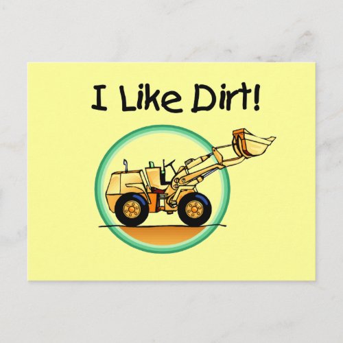 I Like Dirt T_shirts and Gifts Postcard