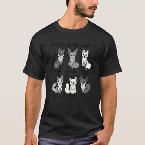 I Like Foxes And Maybe 3 People  Animal   2 T_Shirt