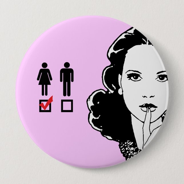 I LIKE GIRLS BUTTON (Front)