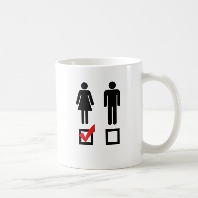 I like girls coffee mug (Right)