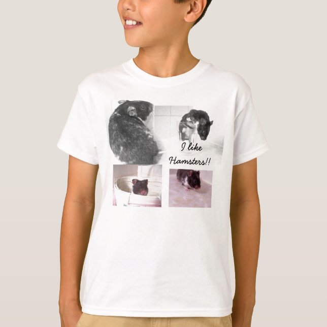 I like Hamsters!!! T-Shirt (Front)