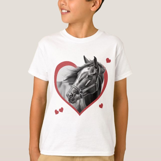 I Like Horses new 2 T-Shirt (Front)