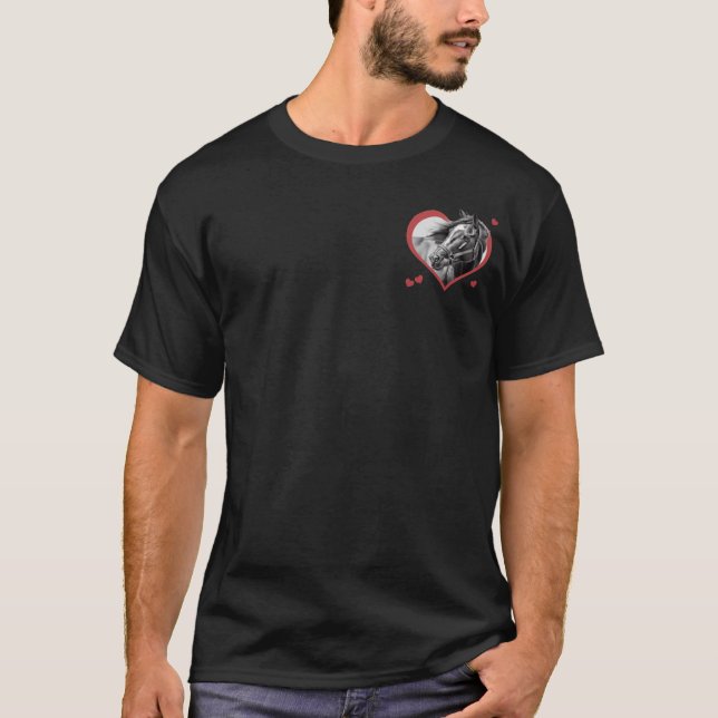 I Like Horses T-Shirt (Front)