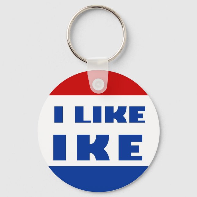 I Like Ike Keychain (Front)