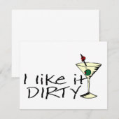 I Like It Dirty Martini (Front/Back)