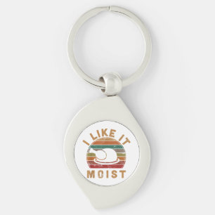 I Like It Moist Thanksgiving Costume Turkey Day Gi Keychain