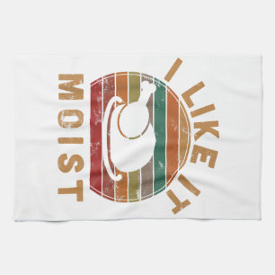 I Like It Moist Thanksgiving Costume Turkey Day Gi Kitchen Towel