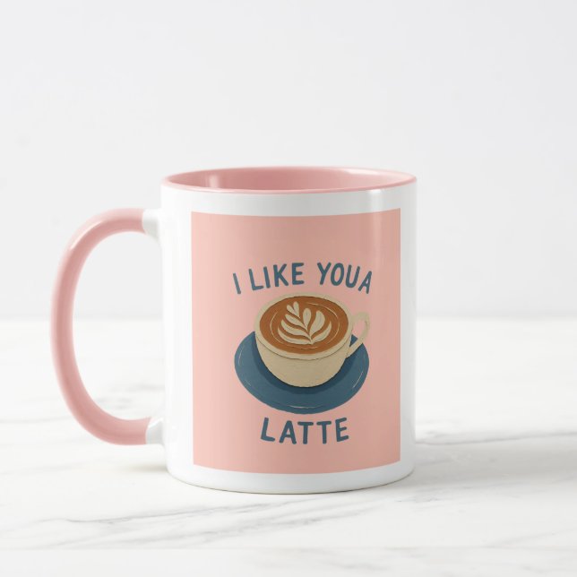 I Like Latte Mug (Left)
