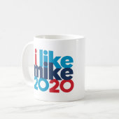 I Like Mike 2020 Coffee Mug (Front Left)
