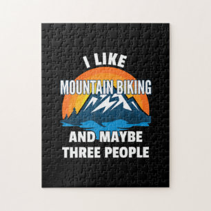 i like mountain biking and maybe three people jigsaw puzzle