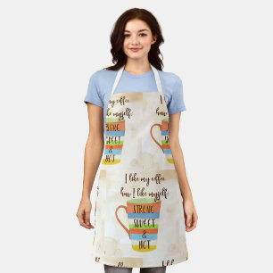 I Like My Coffee Apron