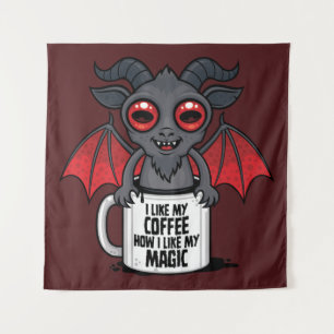 I Like My Coffee How I Like My Magic Tapestry
