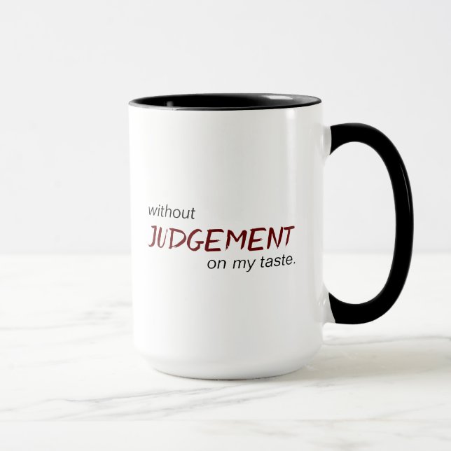 I like my coffee like I like my books Mug (Right)
